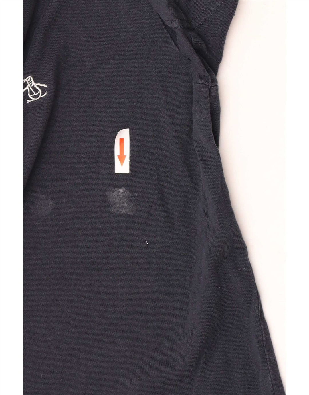 Penguin T-shirt à manches courtes pour homme, coupe régulière, bleu marine moyen, en coton