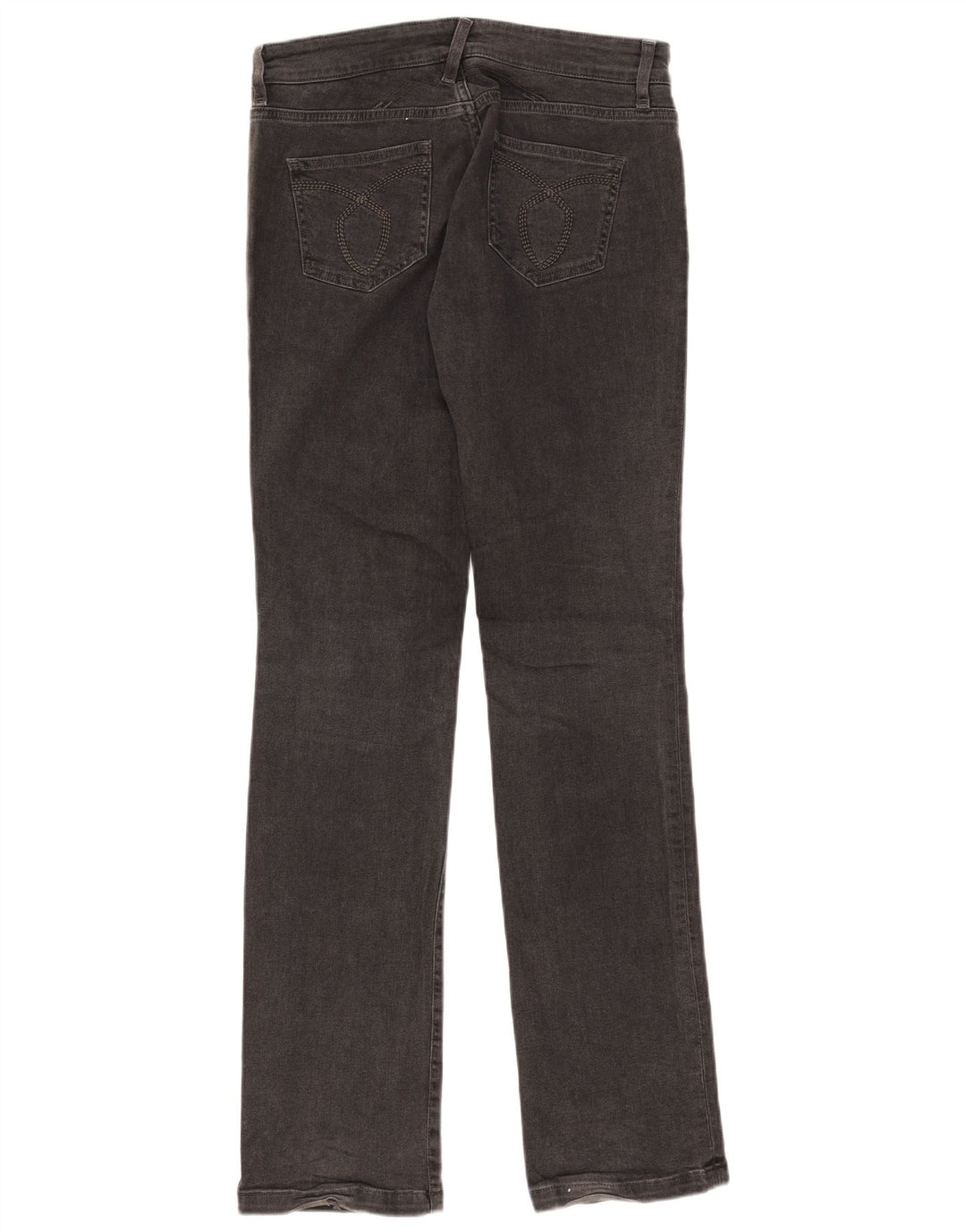 Massimo Dutti Womens Slim Jeans W29 L33 Grey Cotton
