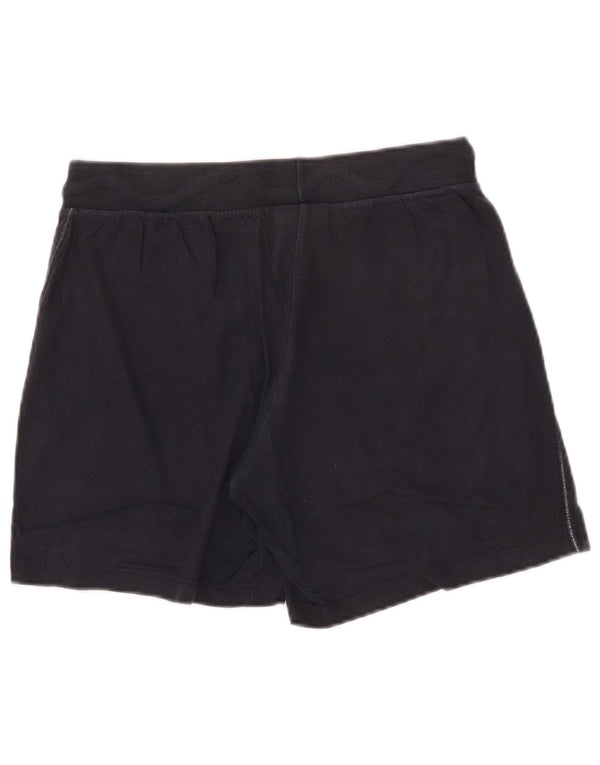 Champion Damen Easy Fit Sport Shorts UK 14 Medium Marineblau Baumwolle