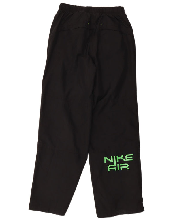 Dziewczęce spodnie dresowe z grafiką Nike na 12-13 lat, duże, czarne, poliestrowe