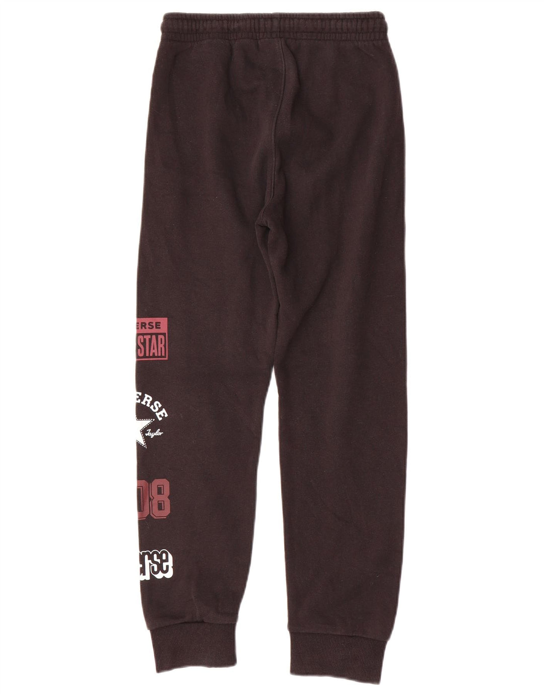 Converse Boys Graphic Tracksuit Trousers Joggers 10-11 Years Medium Black