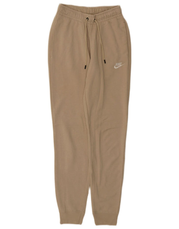 Nike Pantalon de survêtement pour femme Joggers UK 6 XS Coton beige
