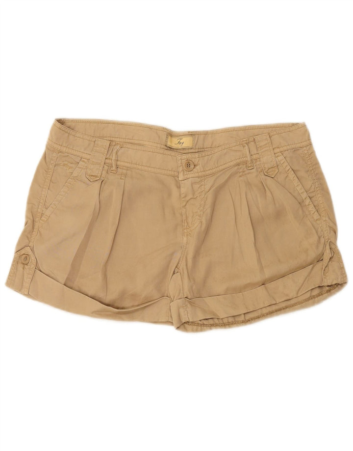 FAY Chino Shorts til kvinder W29 Medium Beige Lyocell