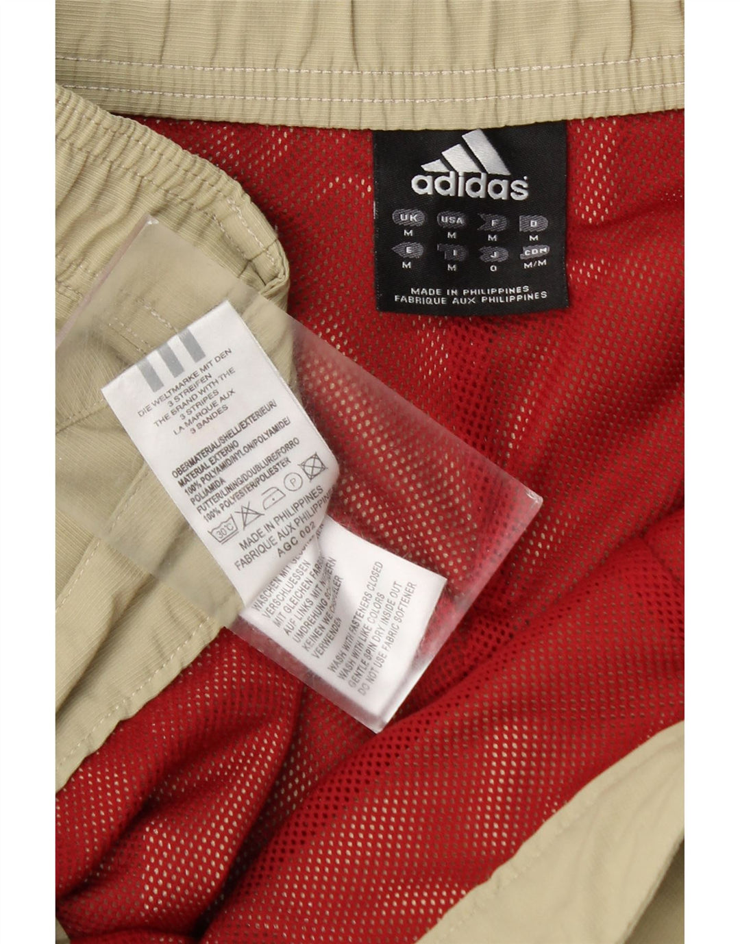 Adidas Joggers Cargo Bukser Medium W36 L32 Khaki Polyamid