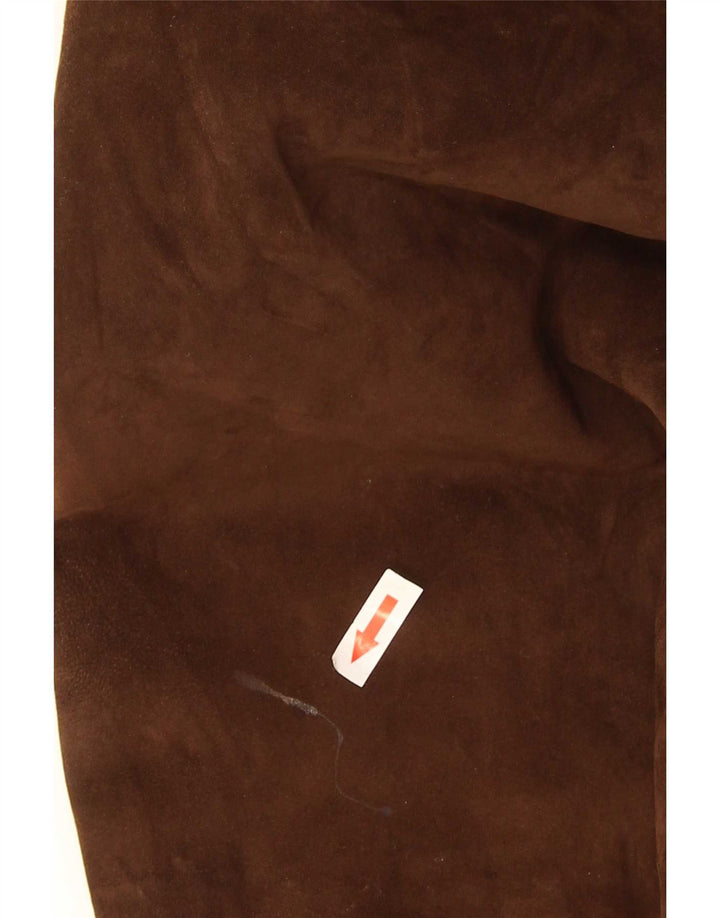Kennedy Damen Wildledermantel IT 50 XL Braun
