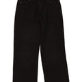 Zara Dame Løse Jeans EU 42 Large W32 L28 Sort