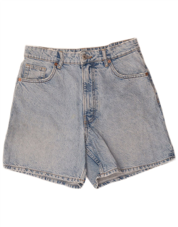 Pantaloni scurți din denim pentru femei Zara EU 40 Medium W30 Bumbac albastru