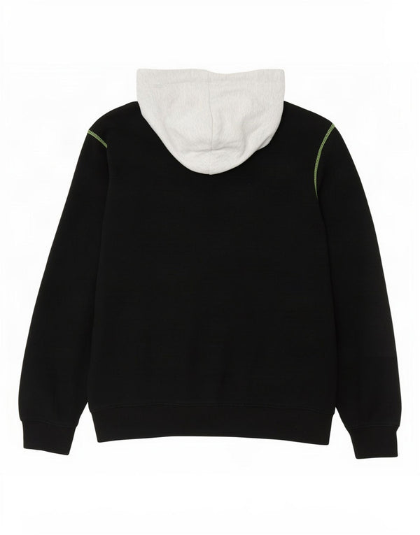 Jordan - Jersey con capucha para niños, diseño gráfico, 12-13 años, grande, color negro