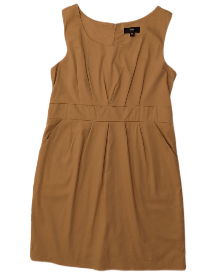 Vestido feminino MOSSIMO sem mangas US 16 2XL algodão marrom