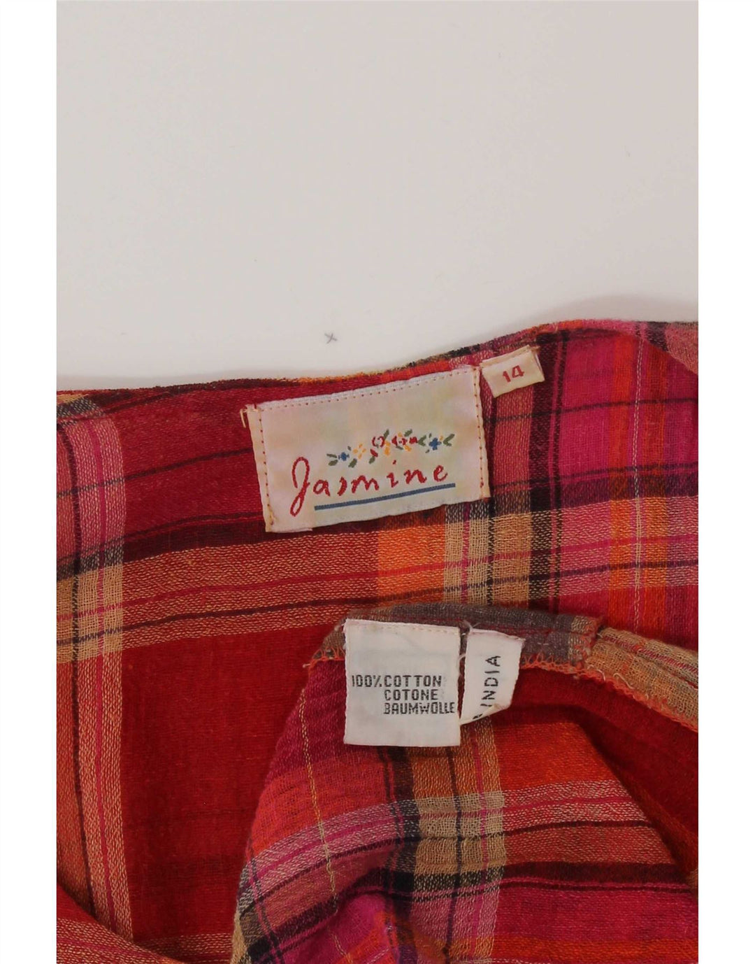 Vintage Womens A-Line Dress UK 14 Medium Multicoloured Patchwork Cotton