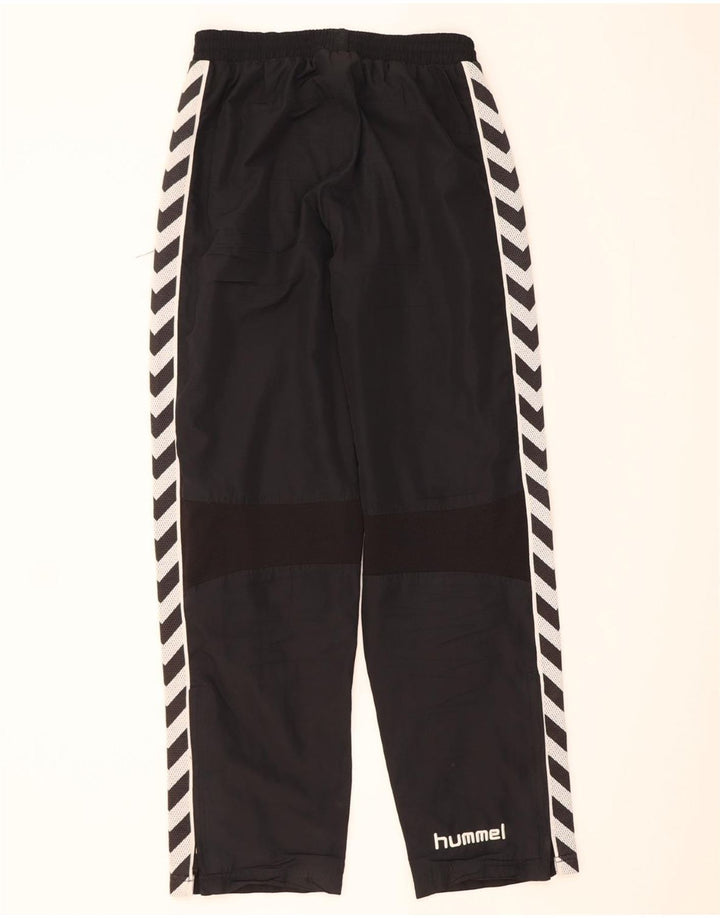 HUMMEL Mens Tracksuit Trousers Medium  Black Polyester Vintage Hummel and Second-Hand Hummel from Messina Hembry 