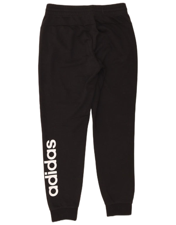 Adidas Womens Graphic Tracksuit Trousers Joggers UK 12/14 Medium Black
