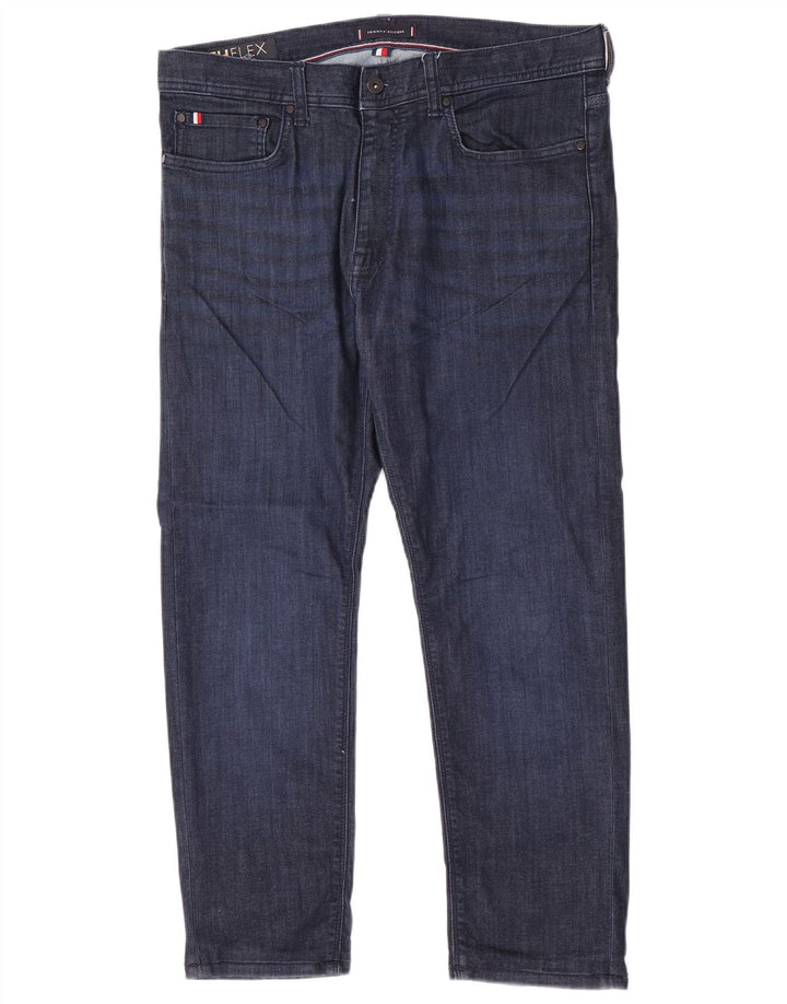 Tommy Hilfiger Herre Bleecker Stretch Slim Jeans W36 L27 Navy Blue