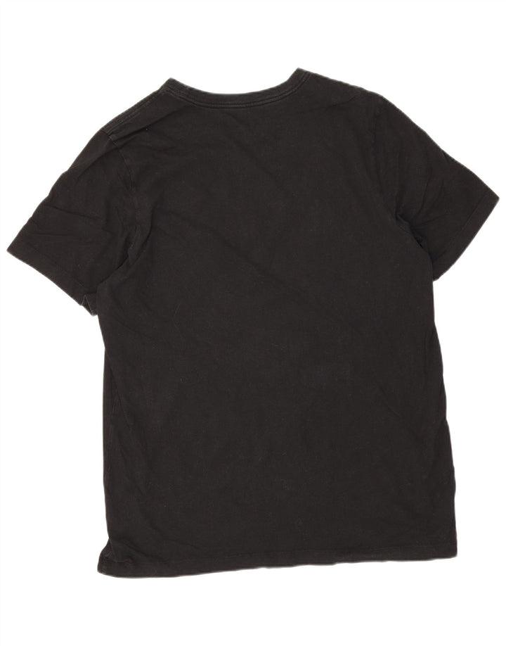Nike grafisk T-shirt top til mænd, stor sort bomuld