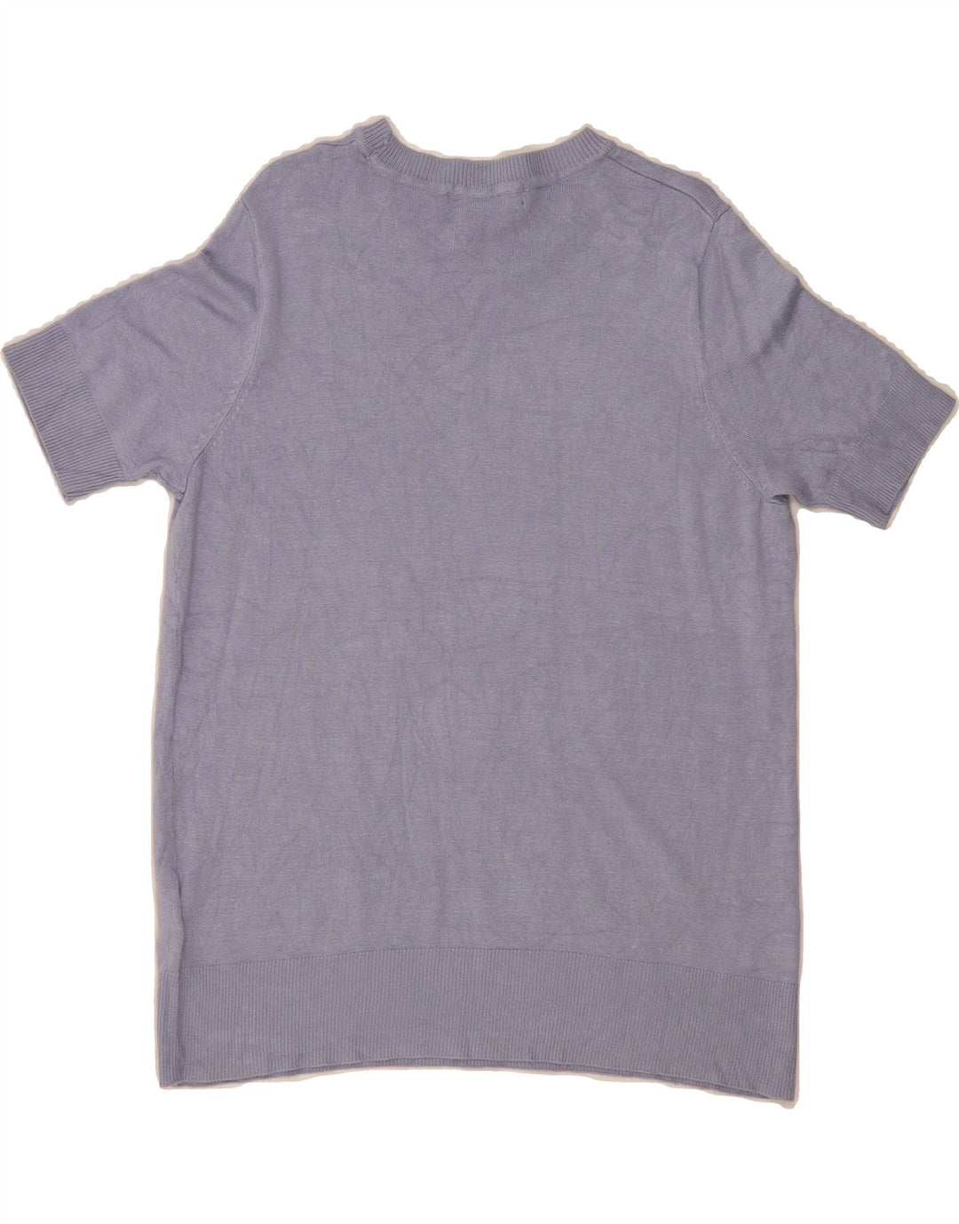 MARKS & SPENCER Womens Crew Neck Jumper Sweater UK 10 Small Blue Vintage Marks & Spencer and Second-Hand Marks & Spencer from Messina Hembry 