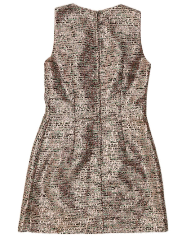 French Connection Robe fourreau sans manches pour femme UK 10 Small Multicolore