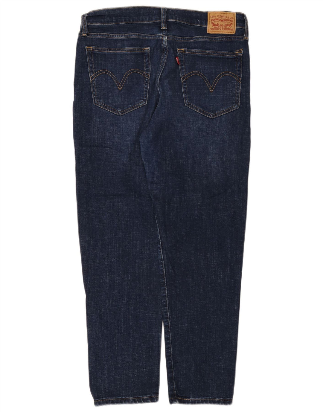 Levi's Womens Boyfriend Slim Jeans W29 L27 Blue Cotton