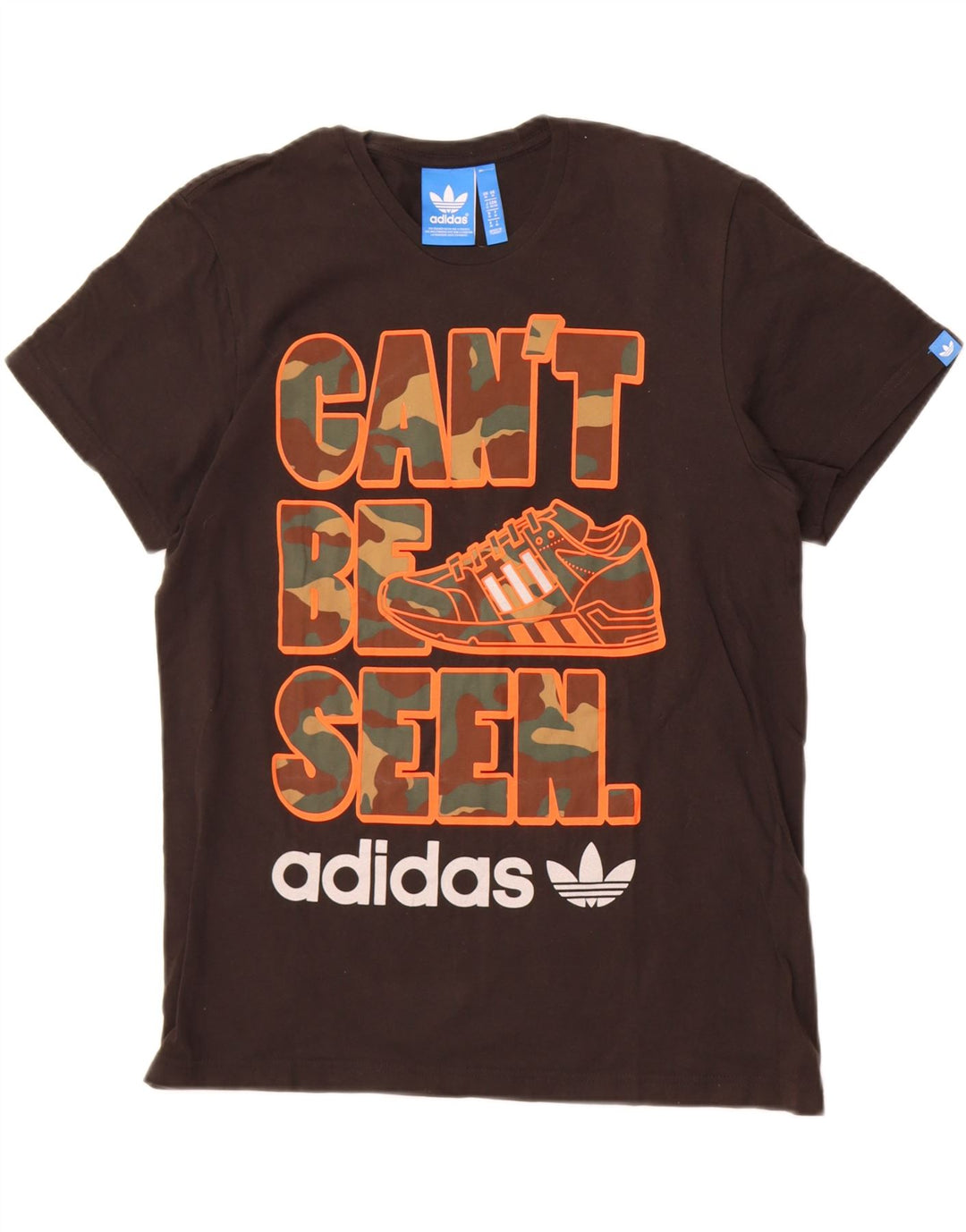 Adidas - Camiseta gráfica para hombre, talla mediana, color negro