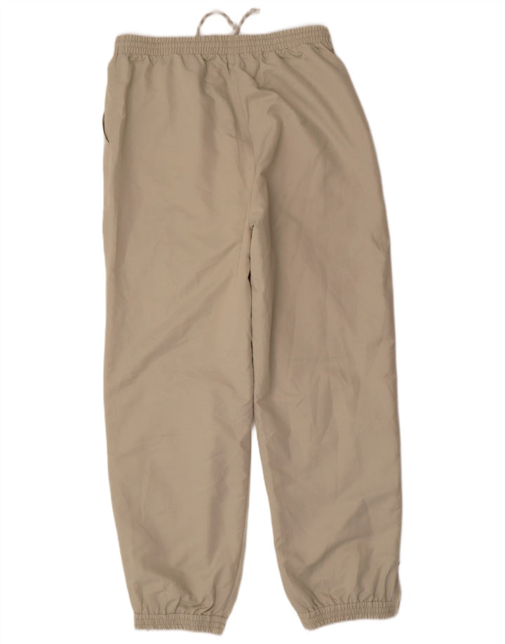 FILA Mens Tracksuit Trousers Joggers Large Beige Polyester
