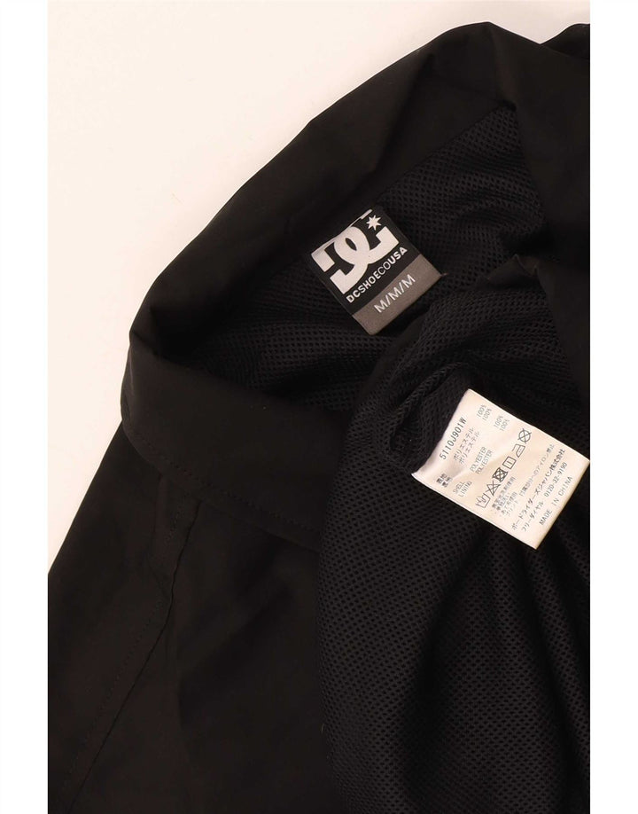 Jaqueta de chuva masculina DC Graphic UK 38 poliéster preto médio