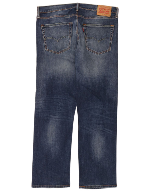 Levi's Uomo 504 Jeans dritti W36 L30 Cotone Blu