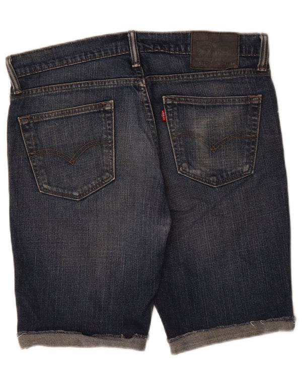 Levi's Short en Jean 511 Homme W34 Large Bleu Marine Coton