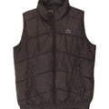 Kappa Gilet rembourré pour femme UK 18 XL Noir Polyester