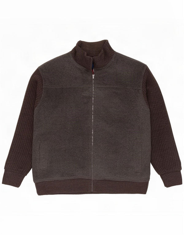 Chaqueta polar para hombre James Pringle UK 44 2XL Poliéster con bloques de color gris