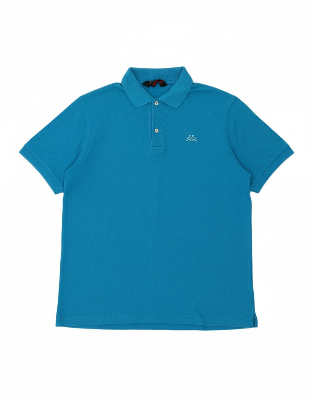 KAPPA Mens Polo Shirt Medium Blue Cotton