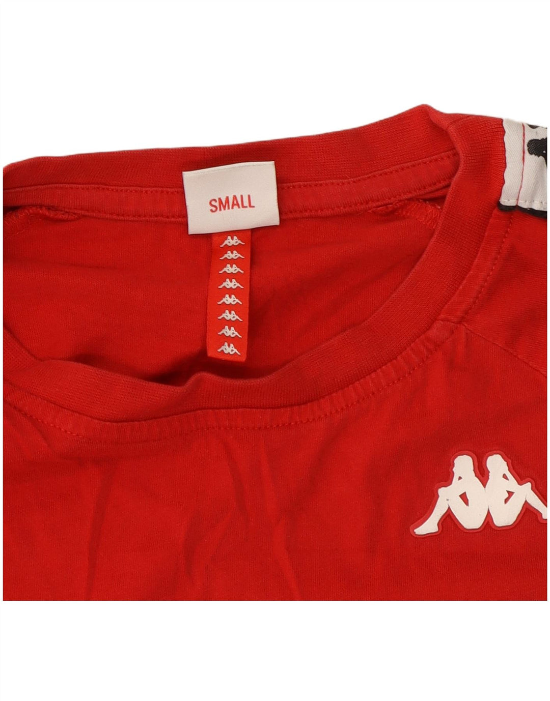 T-shirt grafica da uomo Kappa Top Small rosso color block