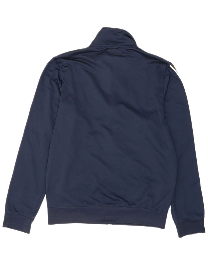 Kappa Mens Graphic Tracksuit Top Jacket Medium Navy Blue Colourblock