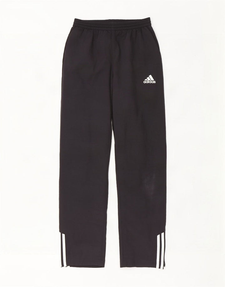 Adidas Herren Trainingshose UK 36/38 Small Schwarz Polyester