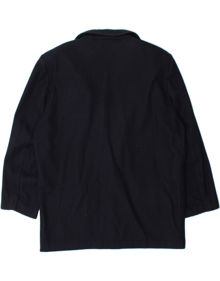 MARINA YACHTING Womens 1 Button Blazer Jacket IT 48 XL Navy Blue Wool Vintage Marina Yachting and Second-Hand Marina Yachting from Messina Hembry 