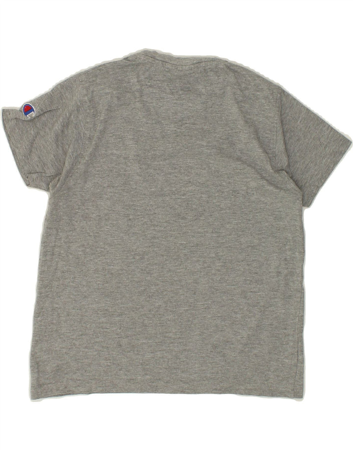 CHAMPION Boys Graphic T-Shirt Top 7-8 Years Grey Cotton Vintage Champion and Second-Hand Champion from Messina Hembry 