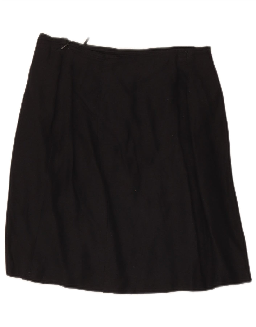 Max & Co. Womens Mini Skirt UK 10 Small W28 Black Linen