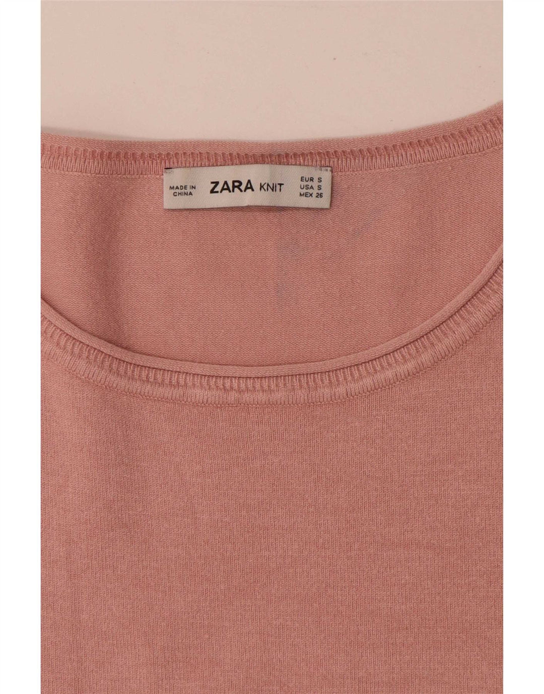 Zara ženska prevelika bluza UK 10 Small Pink Colourblock
