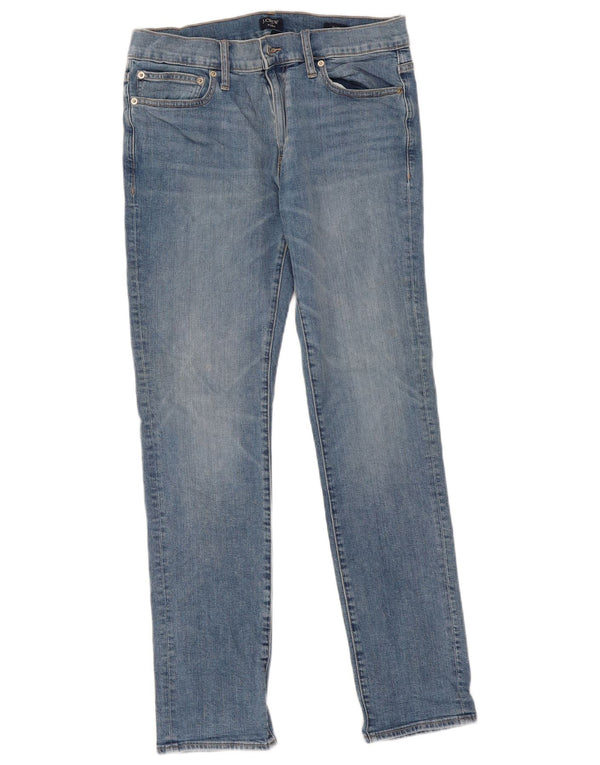 J. Crew Damen Slim Jeans W31 L32 Blaue Baumwolle