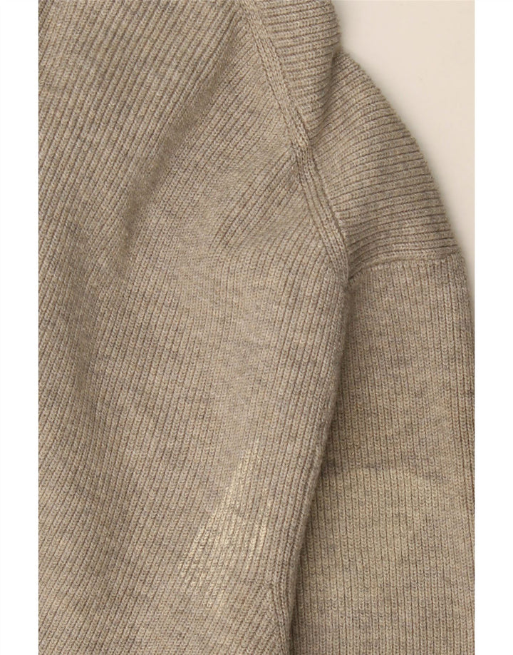 MARKS & SPENCER Mens Cardigan Sweater UK 44/46 XL Grey Polyester