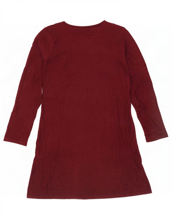Mountain Warehouse Robe pull pour femme UK 16 Grand Acrylique Bordeaux