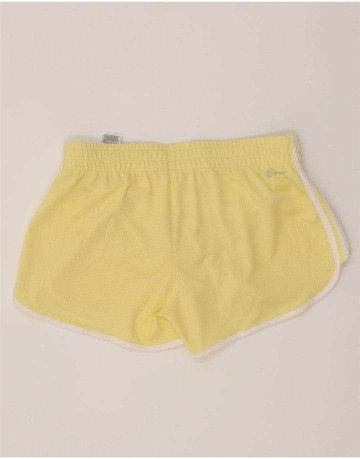 Adidas Sportsshorts til kvinder UK 12 Medium Gul Polyester