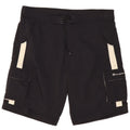 CHAMPION Mens Cargo Swimming Shorts XL  Black Colourblock Polyamide