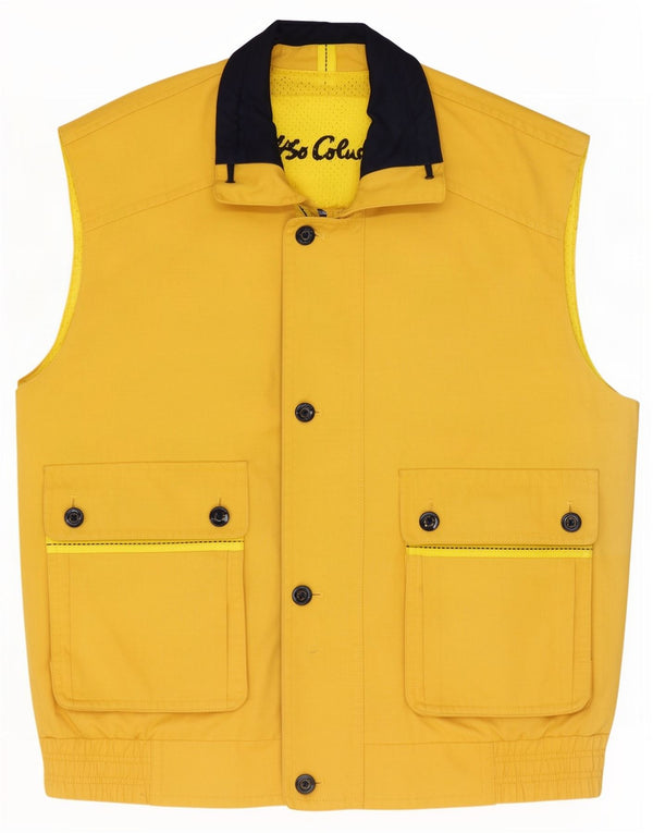Giacca Utility Uomo Carlo Colucci IT 50 Large Cotone Giallo