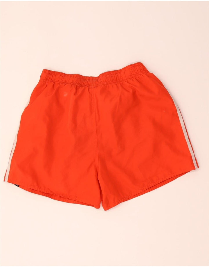 Pantaloncini sportivi Adidas da uomo in poliestere rosso medio