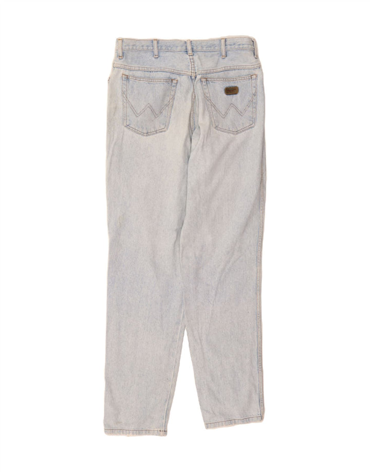 WRANGLER Mens Straight Jeans W35 L34 Blue Cotton Vintage Wrangler and Second-Hand Wrangler from Messina Hembry 