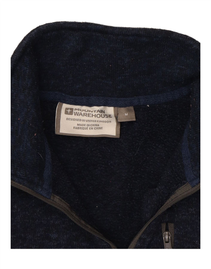MOUNTAIN WAREHOUSE Mens Sweatshirt Jumper Medium Navy Blue Flecked Vintage Mountain Warehouse and Second-Hand Mountain Warehouse from Messina Hembry 