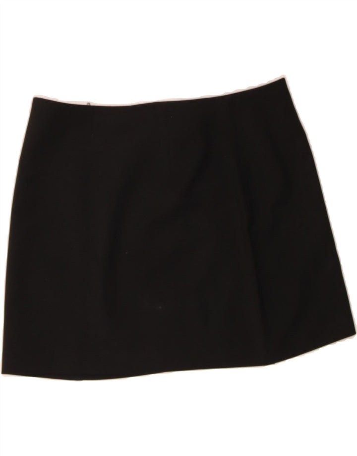 BENETTON Womens Mini Skirt EU 46 XL W32 Black Polyester Vintage Benetton and Second-Hand Benetton from Messina Hembry 