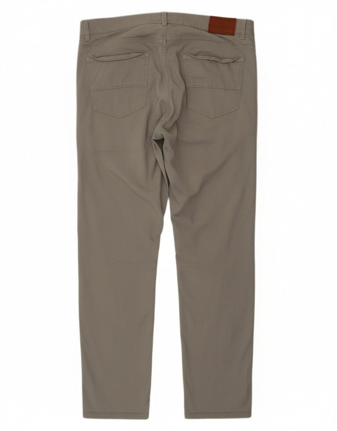 Trussardi Womens Slim Casual Trousers W37 L31 Grey