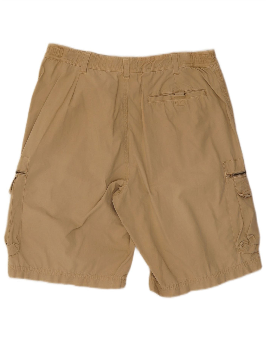 Champion Mens Cargo Shorts Medium W30  Beige Cotton