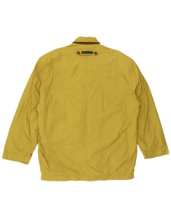 Giacca multiuso da uomo Navigare UK 40 Large in cotone giallo