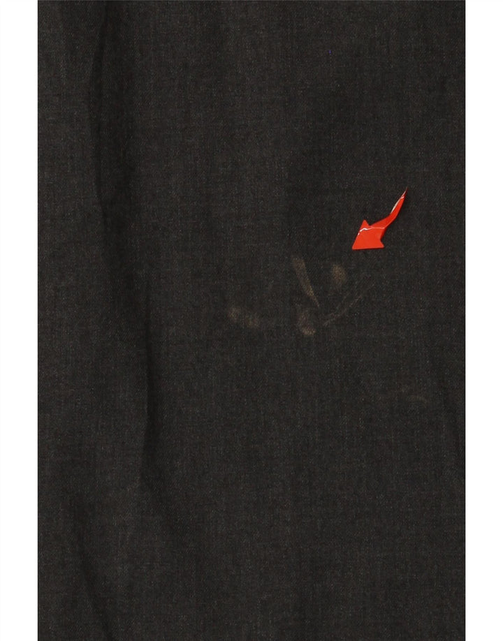 MOSSIMO Mens Slim Fit Suit Trousers W30 L30 Grey Polyester